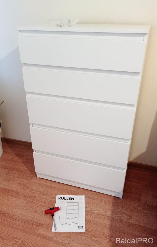 Baldų surinkimas, IKEA baldai