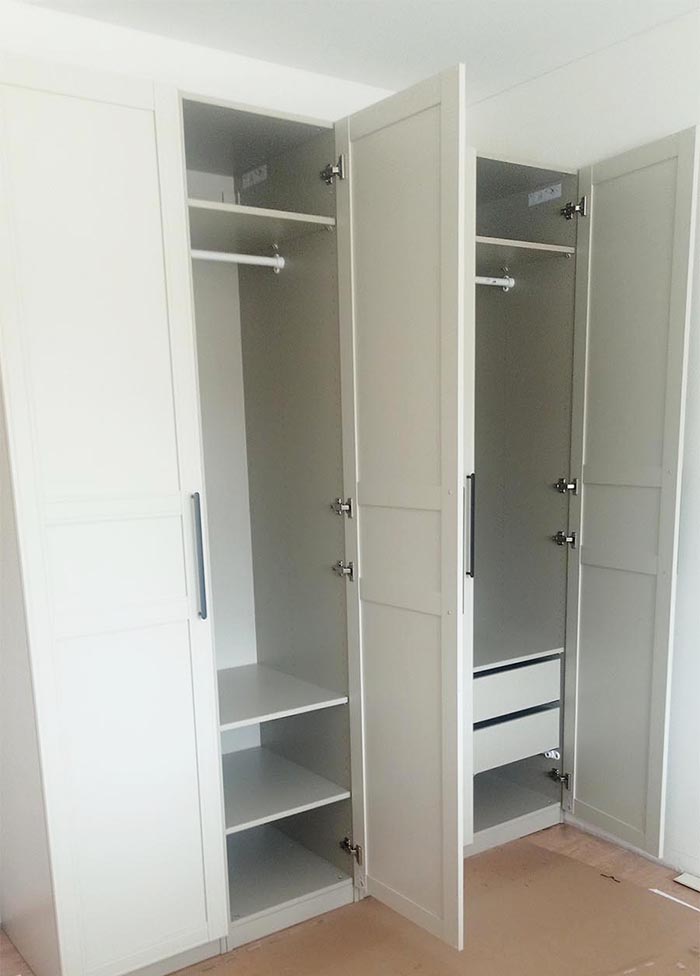 PAX spintos surinkimas 1 PAX spintos surinkimas