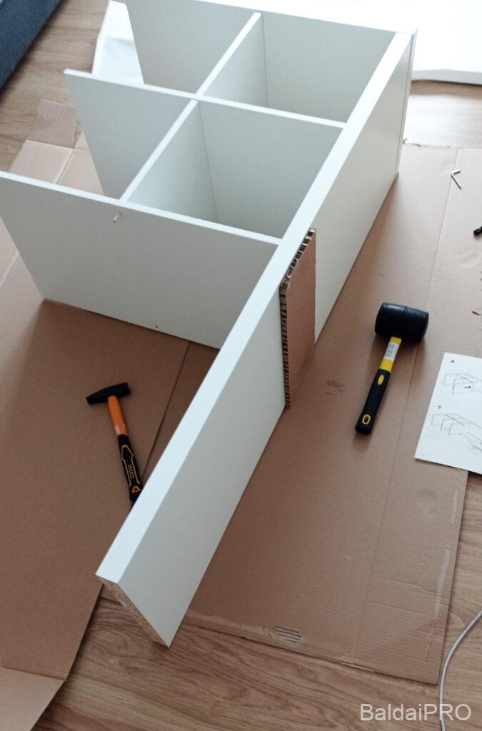 IKEA baldų surinkimas